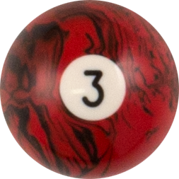 Black Marble Replacement Ball - #3